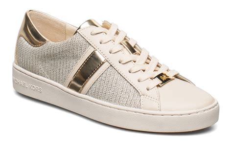 michael kors keaton stripe sneaker gold|Michael Kors keaton lace up.